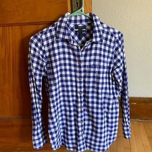 J. Crew Boy shirt button down